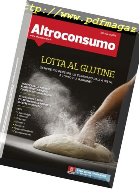 Altroconsumo – Marzo 2018 Cover