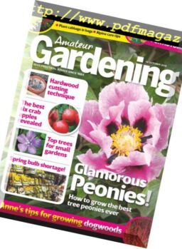 Amateur Gardening – 13 October 2018