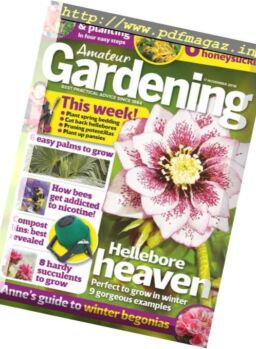 Amateur Gardening – 27 November 2018