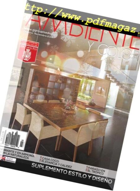 Ambiente y color – Octubre-Noviembre 2018 Cover