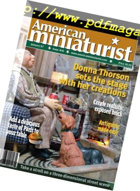 American Miniaturist – 2007-01(45) Cover