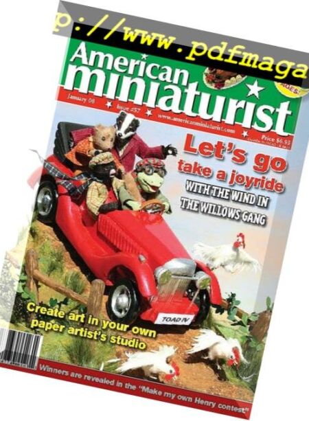 American Miniaturist – 2008-01(57) Cover
