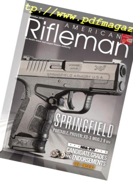 American Rifleman – October 2018 Cover