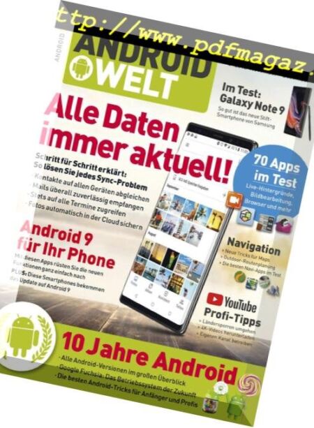 Androidwelt – November-Dezember 2018 Cover