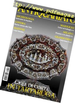 Antiquariato – Ottobre 2018