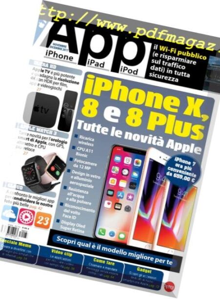 App Journal – Novembre-Dicembre 2017 Cover