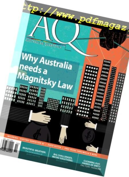 AQ Australian Quarterly – September 2018 Cover