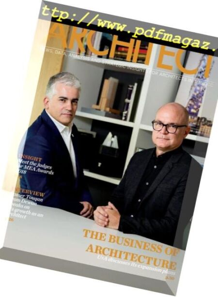 Architect Middle East – October 2018 Cover