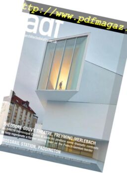 Architects Datafile (ADF) – October 2018