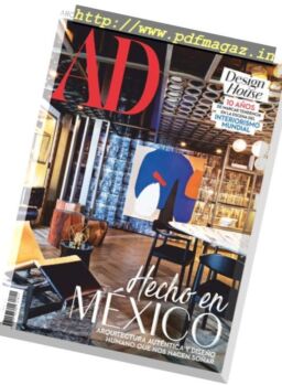 Architectural Digest Mexico – noviembre 2018