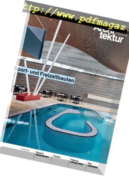 Architektur+Technik – August 2018 Cover