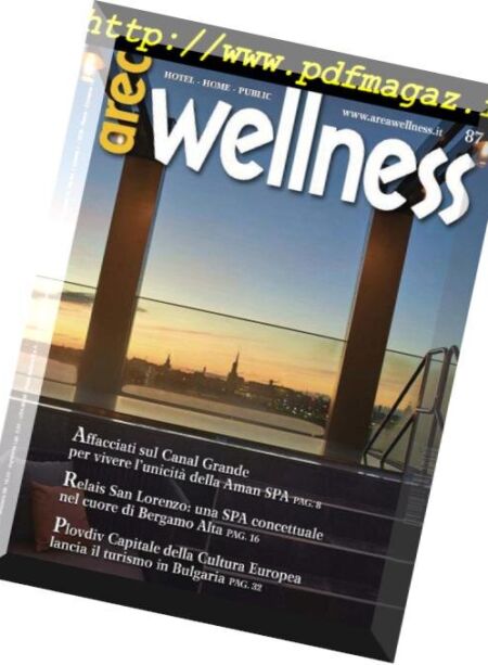 Area Wellness – Giugno 2018 Cover