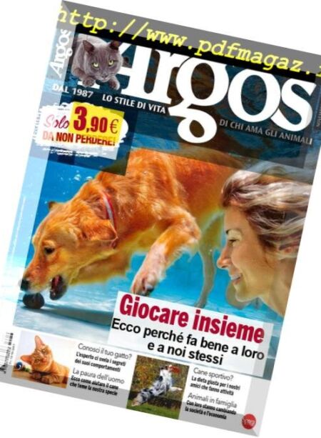 Argos – Novembre 2017 Cover