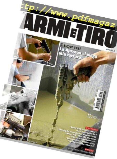 Armi e Tiro – Novembre 2018 Cover