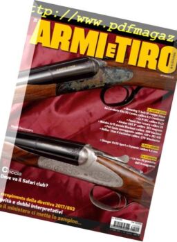 Armi e Tiro – Ottobre 2018
