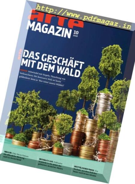 ARTE Magazin – Oktober 2018 Cover