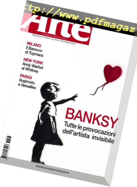Arte – Novembre 2018 Cover