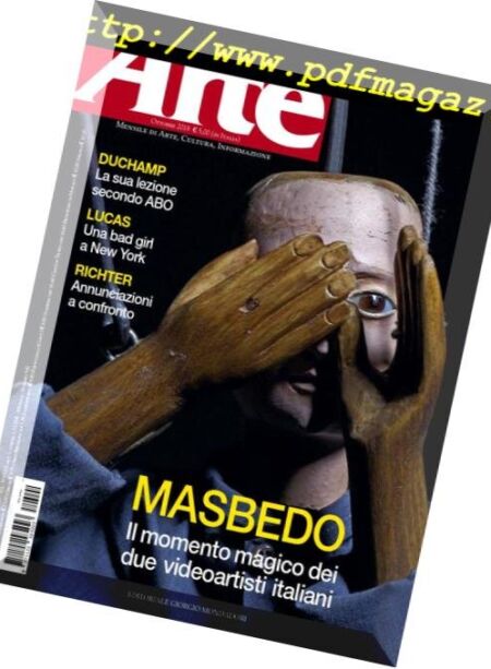 Arte – Ottobre 2018 Cover