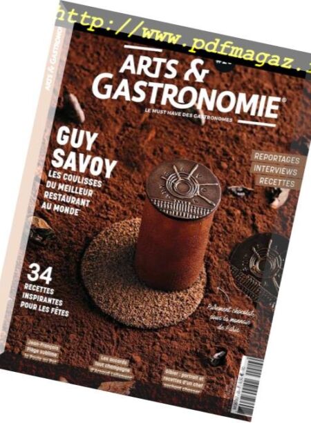 Arts & Gastronomie – decembre 2018 Cover
