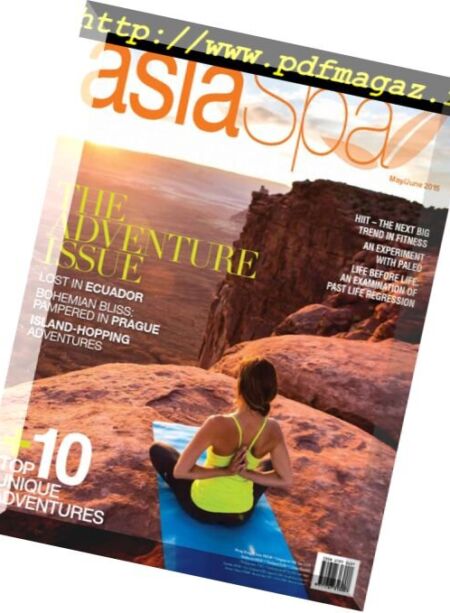 AsiaSpa – May-June 2015 Cover