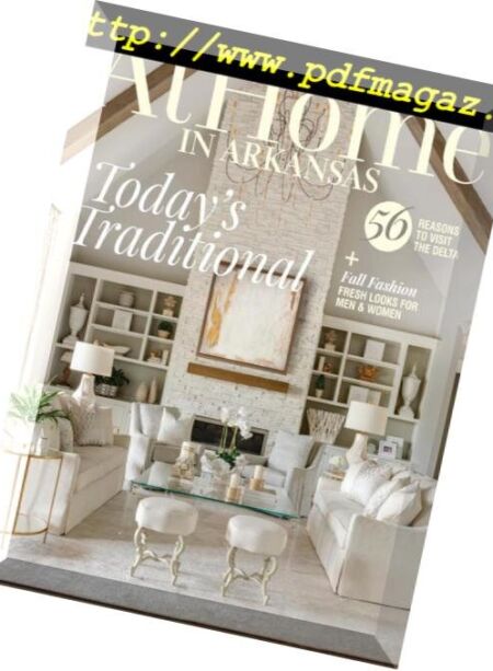 At Home in Arkansas – October 2018 Cover