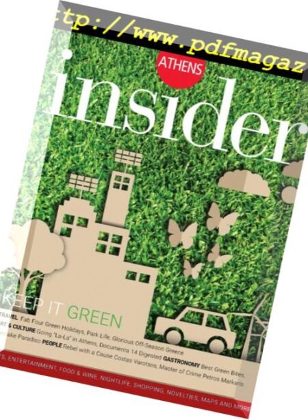 Athens Insider Magazine – February 2017 Cover