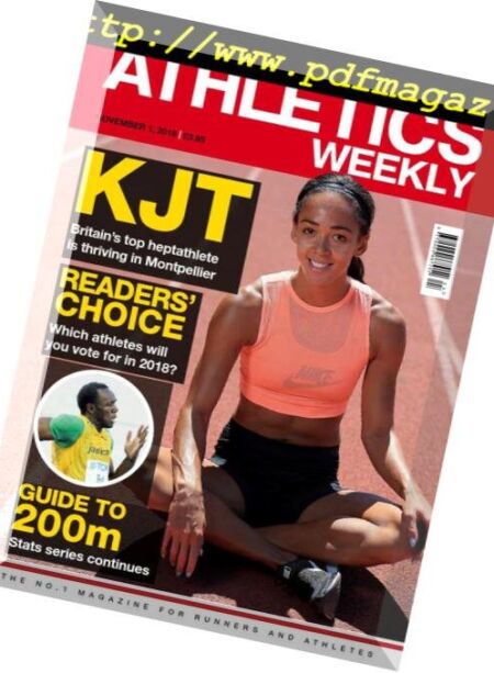 Athletics Weekly – 01 November 2018 Cover