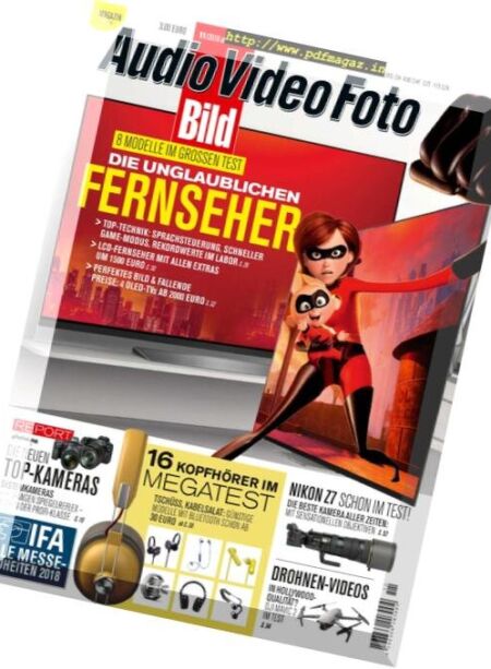 Audio Video Foto Bild – November 2018 Cover