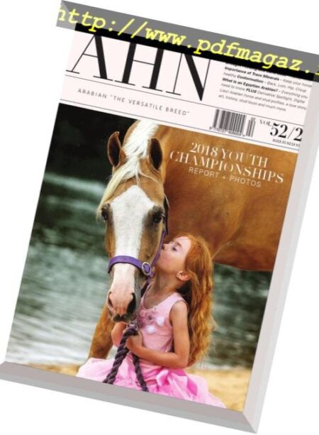 Australian Arabian Horse News – September 2018 Cover