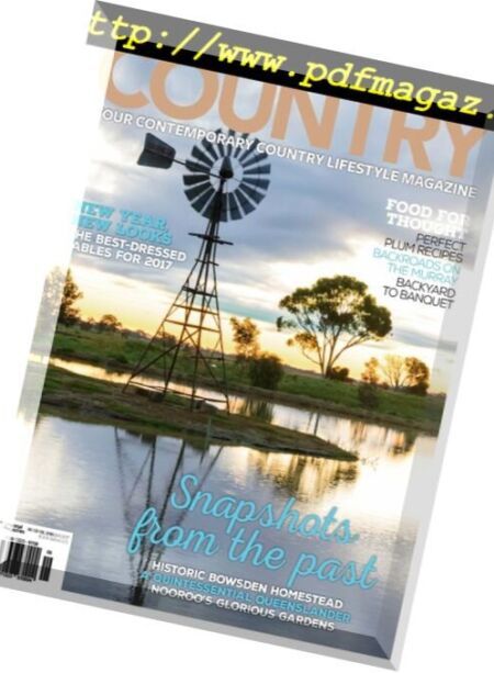Australian Country – January-February 2017 Cover