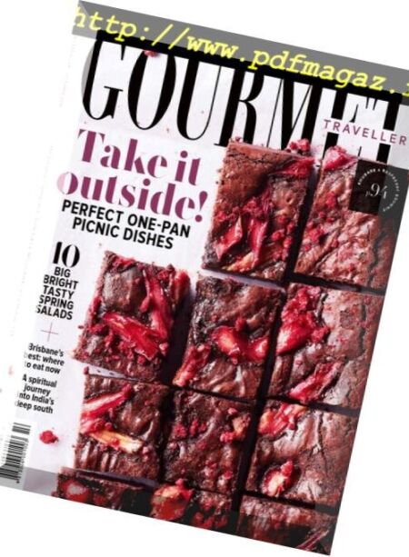 Australian Gourmet Traveller – November 2018 Cover