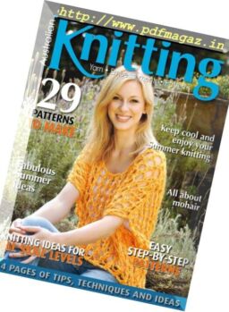 Australian Knitting – October 2018