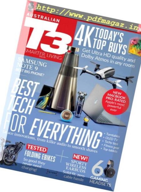Australian T3 – December 2018 Cover