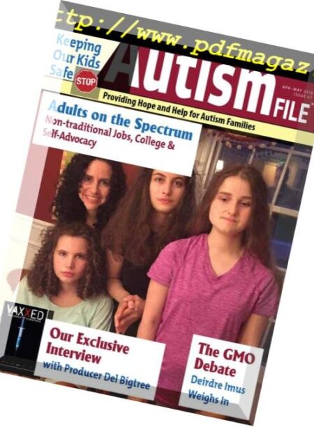 Autism File – April-May 2016 Cover