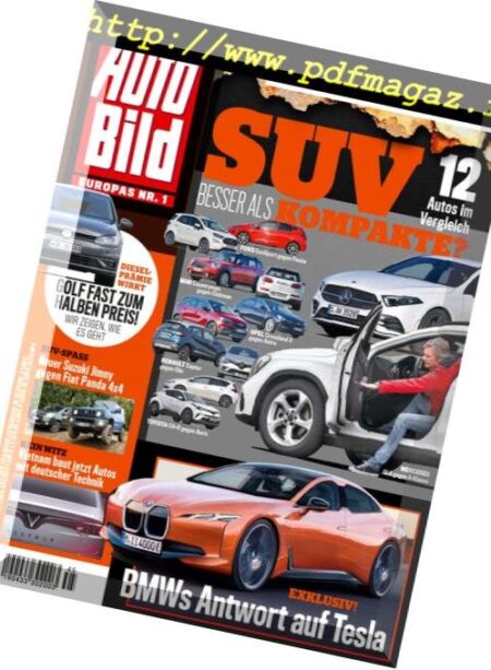 Auto Bild Germany – 8 November 2018 Cover