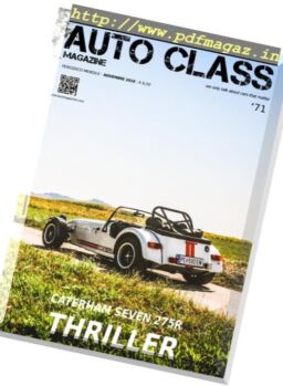 Auto Class – Novembre 2018