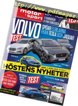 Auto Motor & Sport Sverige – 16 oktober 2018