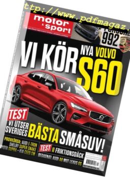 Auto Motor & Sport Sverige – 30 oktober 2018