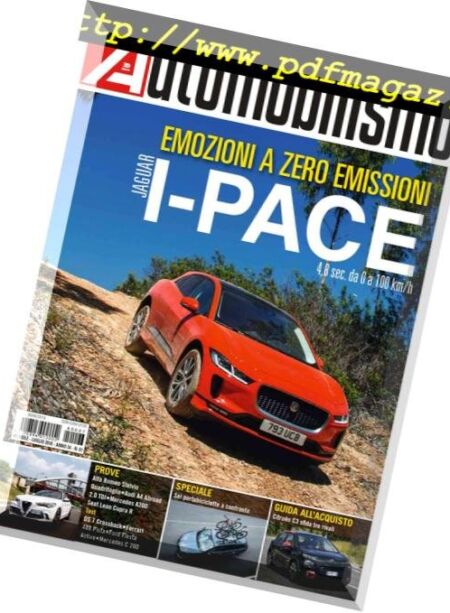 Automobilismo – Luglio 2018 Cover