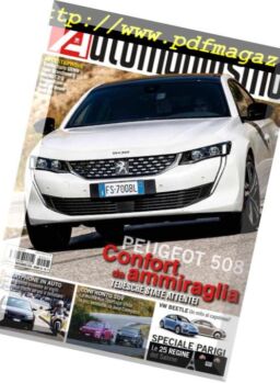 Automobilismo – Novembre 2018