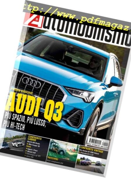 Automobilismo – Settembre 2018 Cover