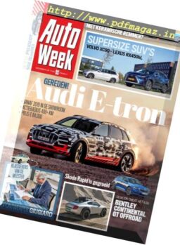 AutoWeek Netherlands – 17 oktober 2018