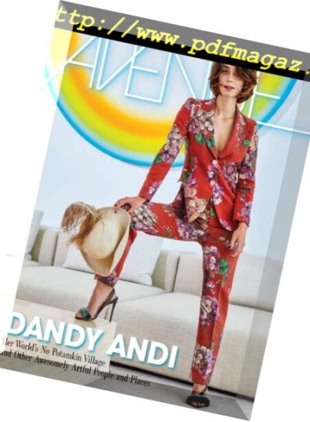 Avenue Magazine – November-December 2018 Cover