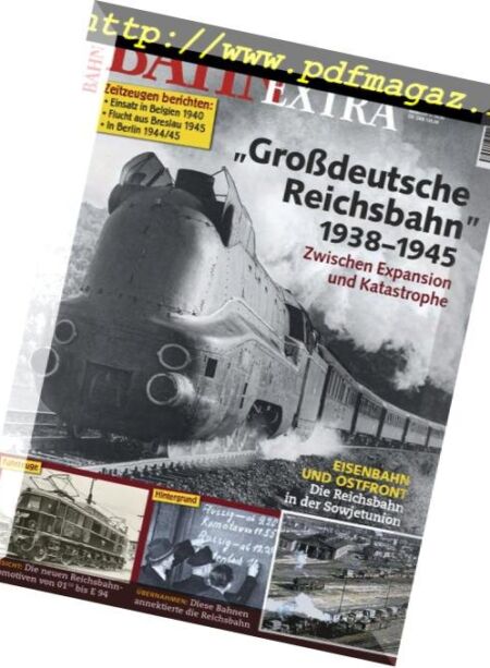 Bahn Extra – November-Dezember 2018 Cover