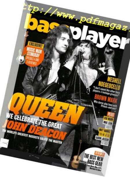 Bass Player – December 2018 Cover