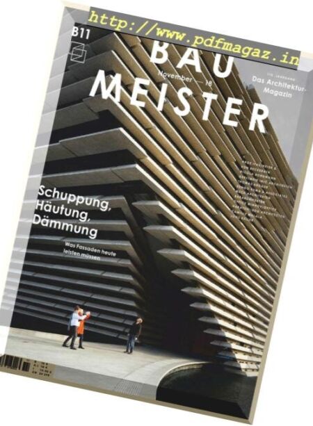 Baumeister – November 2018 Cover