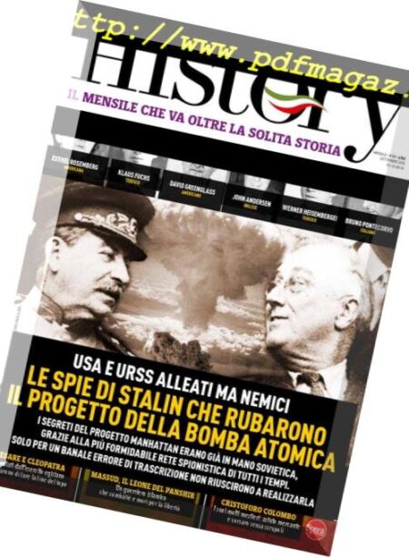 BBC History Italia – Settembre 2018 Cover