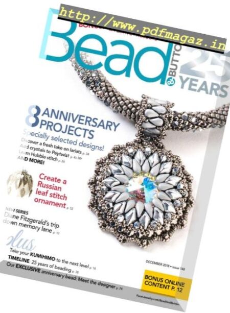 Bead & Button – December 2018 Cover
