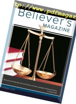 Believer’s Magazine – November 2018