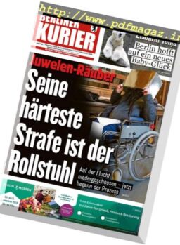 Berliner Kurier – November 2018